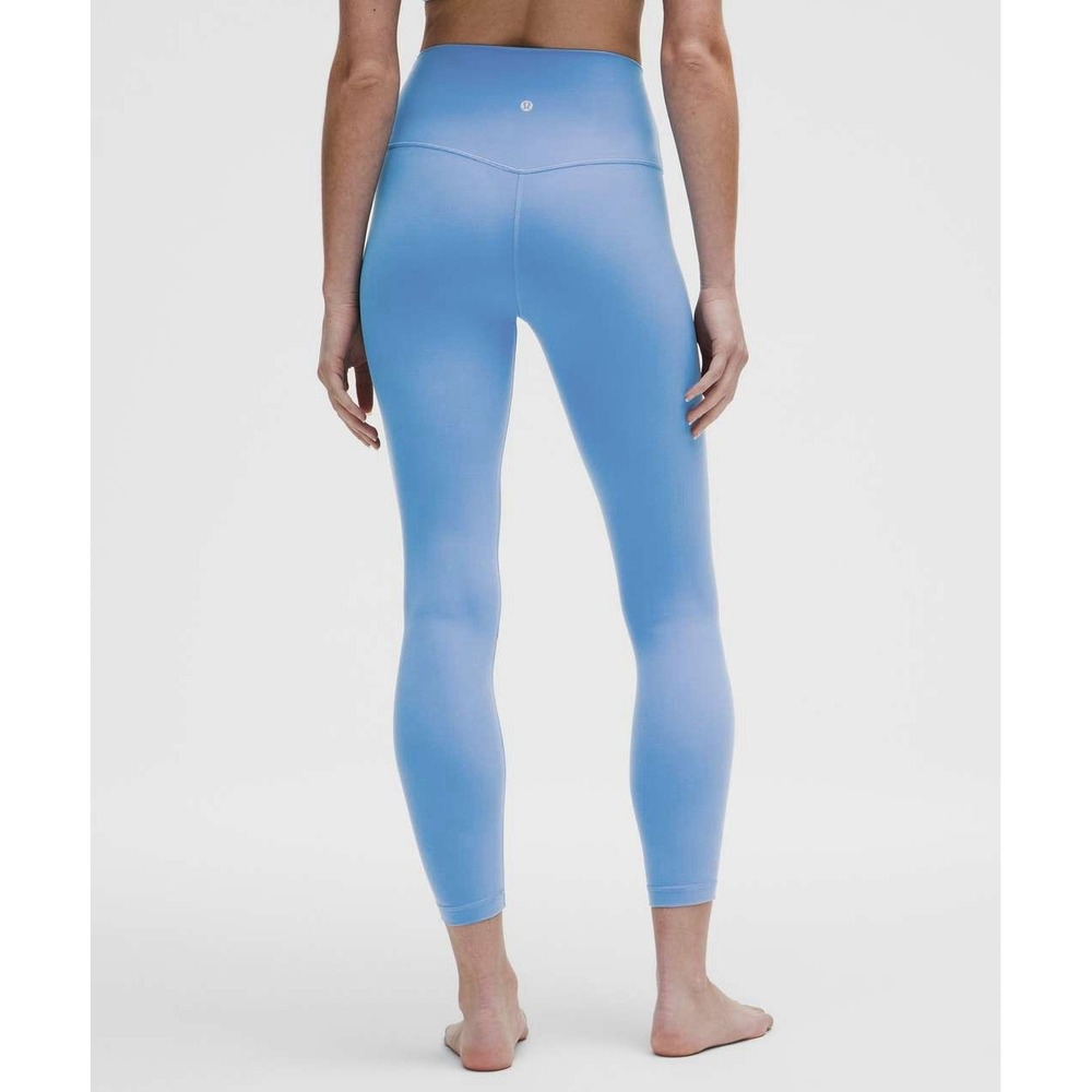 Lululemon Align HR Pant 25" Size 2 High Rise Pool Party Blue LW5CTBS